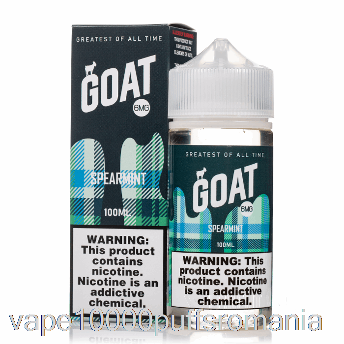 Vape Romania Spearmint - E-lichid De Capra - 100ml 0mg